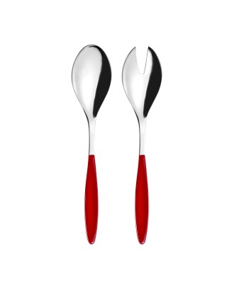 Set 2 piese pentru salata, rosu, Feeling - GUZZINI